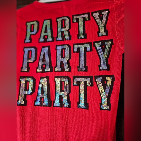 NWOT Victoria's Secret Pink Thermal Onesie XS - Picture 6 of 7